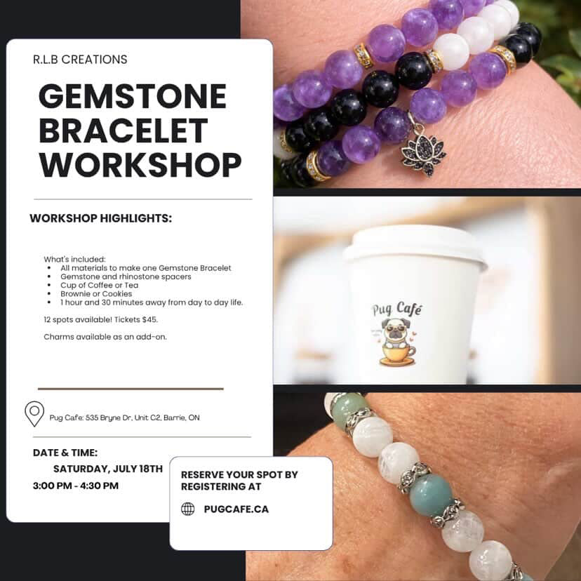 Workshop - Gemstone bracelet July 18th 2026