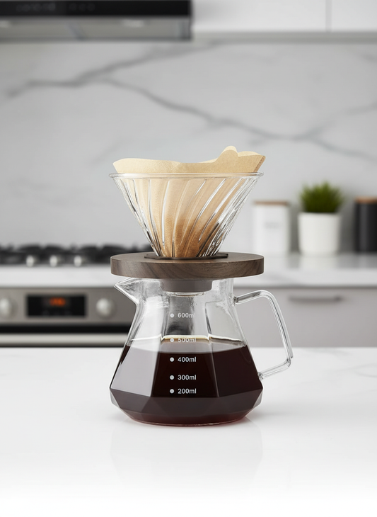 V-shapped Coffee Maker
