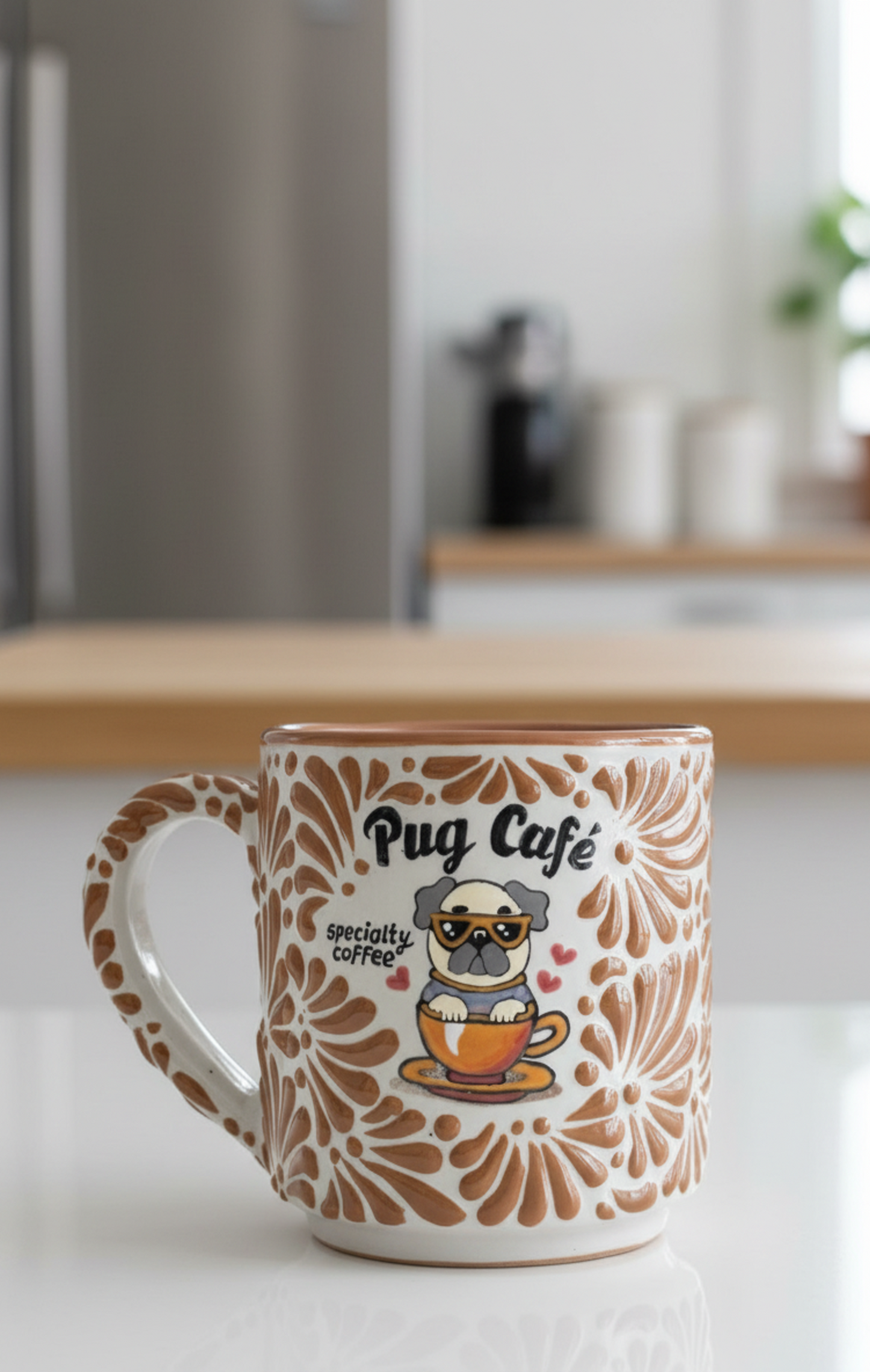 Talavera Mug - Brown